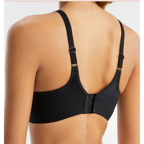 WACOAL 40DD Basic Beauty Spacer T-Shirt Bra | Black | 853192 NEW - Picture 3 of 5